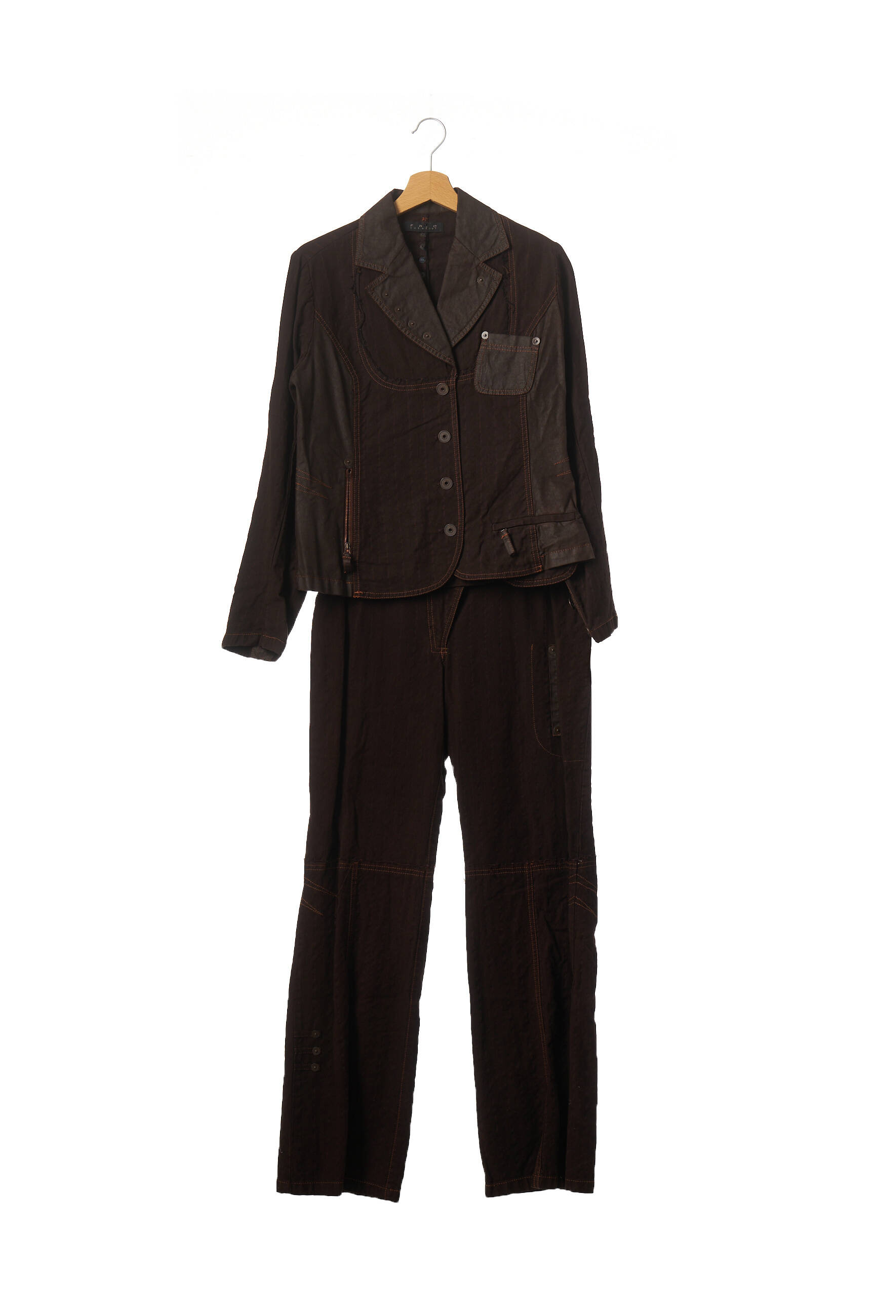 Fred Sabatier Ensembles Pantalon Femme couleur marron