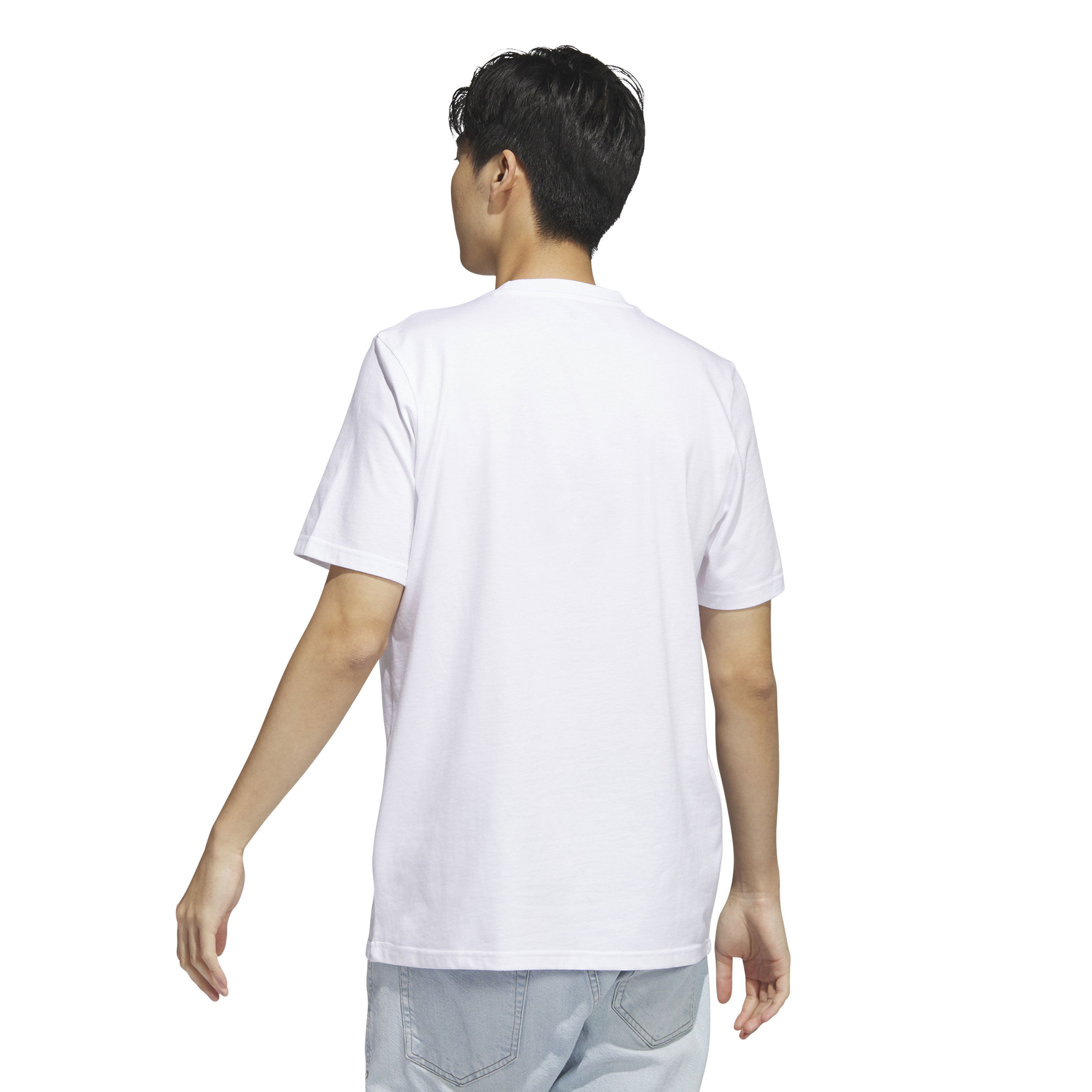 Camo Short Sleeve T-Shirt Herren - Weiß, Grau