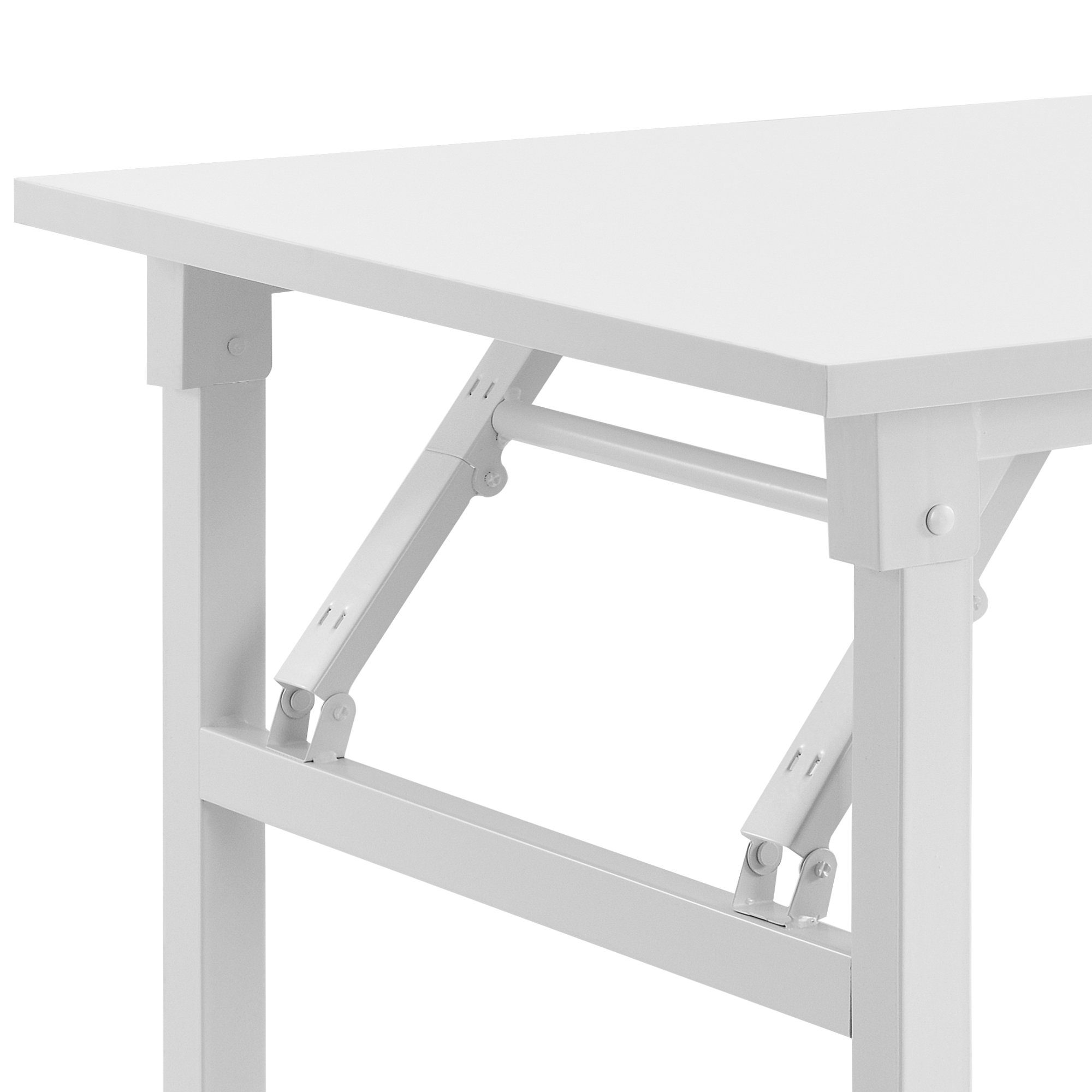 neu.haus Klapptisch, Alta Schreibtisch höhenverstellbar 120x60 cm Weiß