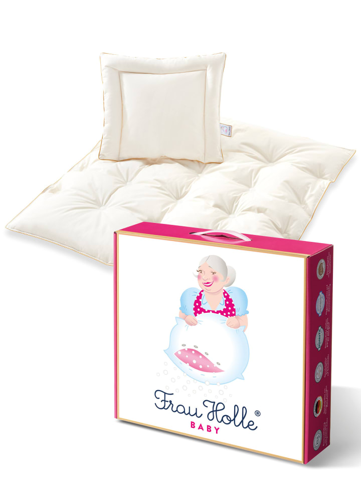 Frau Holle  BABY Bettdecke-Kissen-Set 