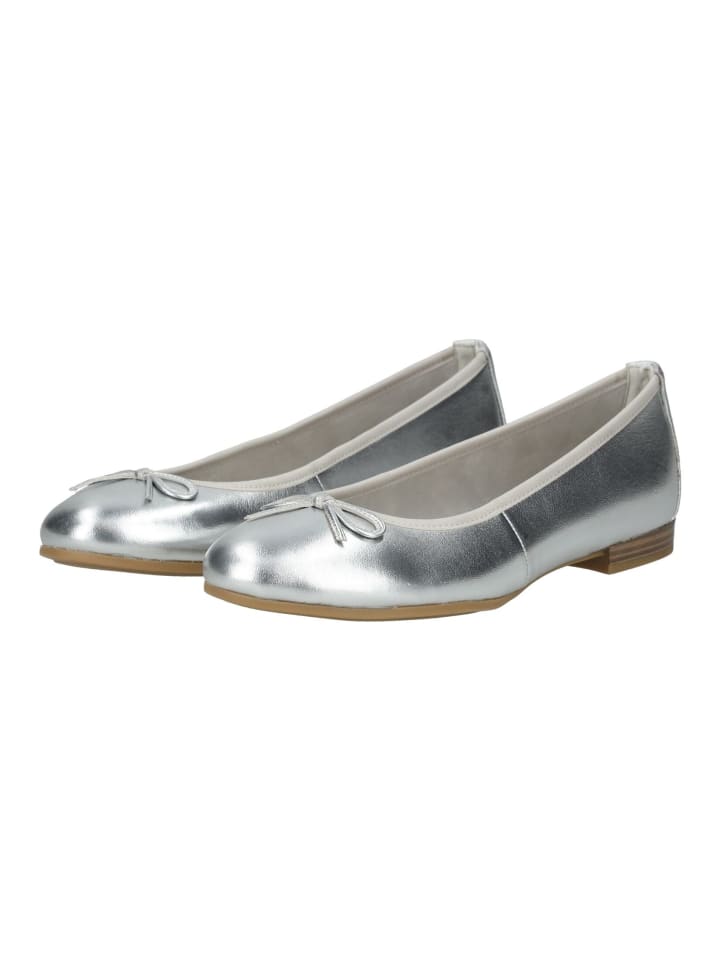 Tamaris Ballerinas in Silber günstig kaufen 37