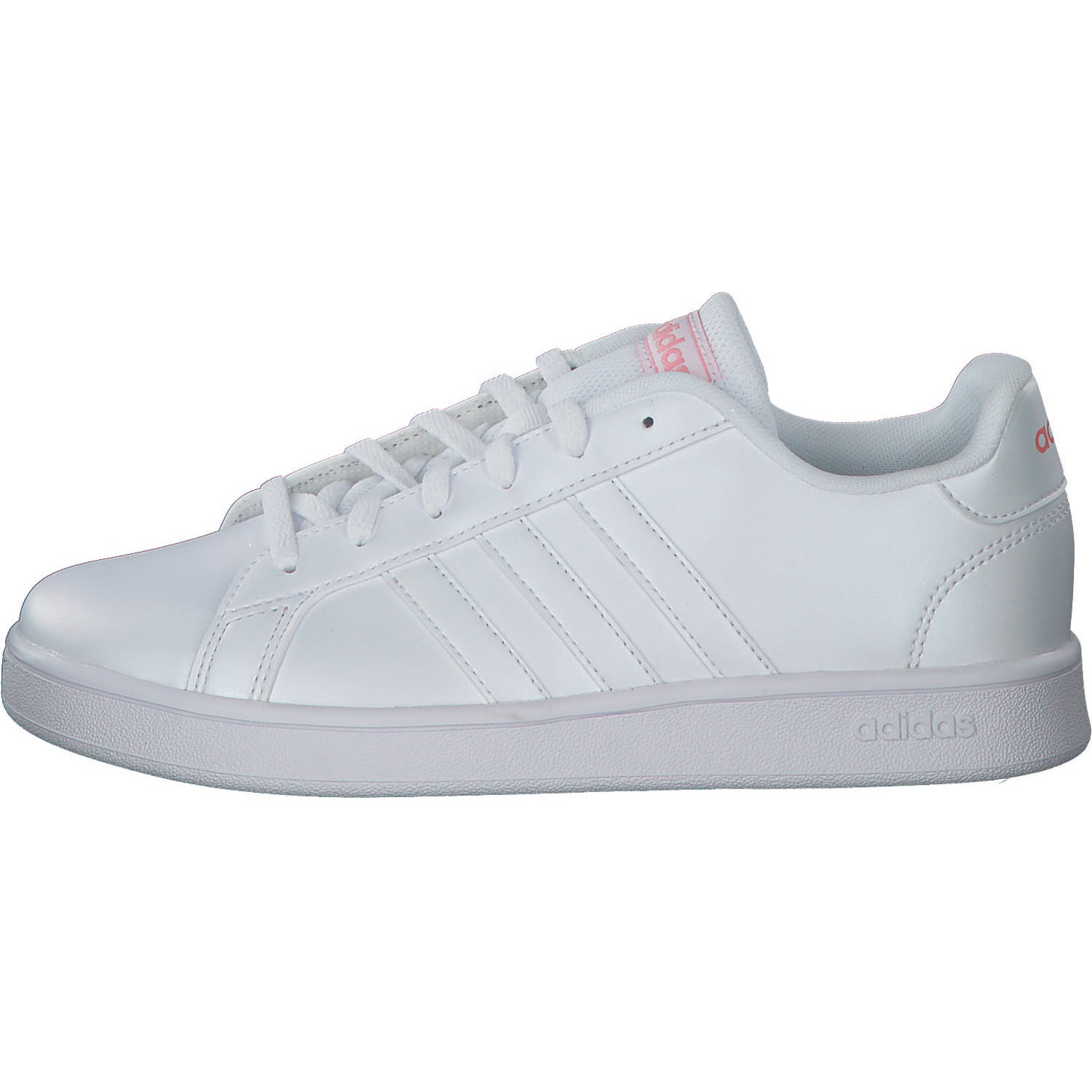 Adidas Core Grand Court K, Sneakers Low, Kinder, Weiß