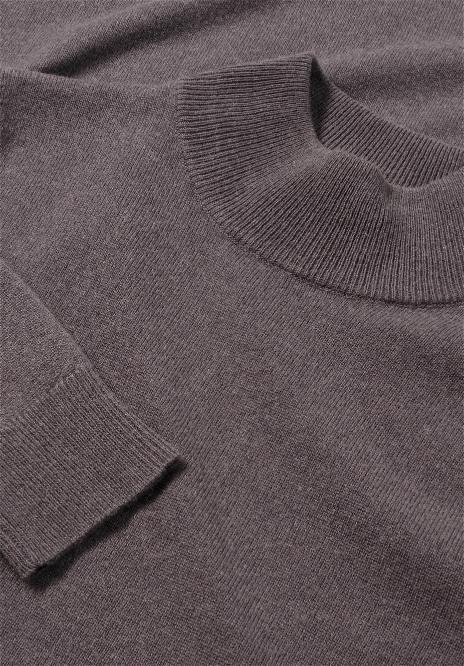 Strickkleid aus Bio-Merinowolle mit Kaschmir