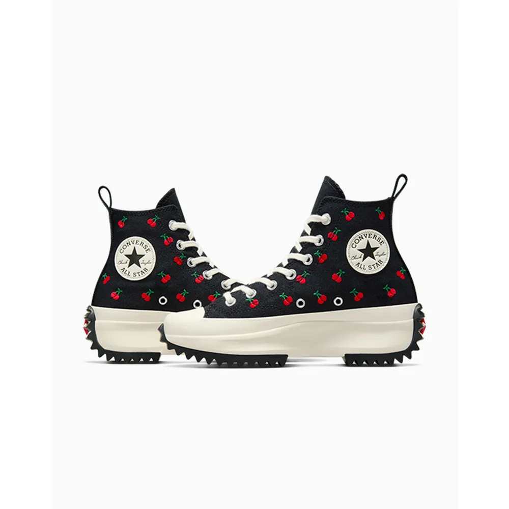 Converse Run Star Hike Platform Cherries A08113C / schwarz