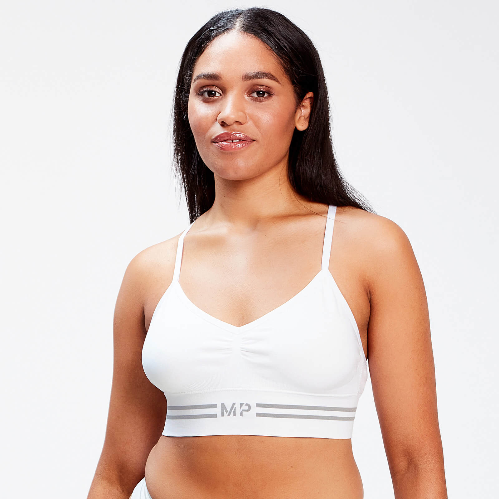 Brassière sans couture MP pour femmes – Blanc