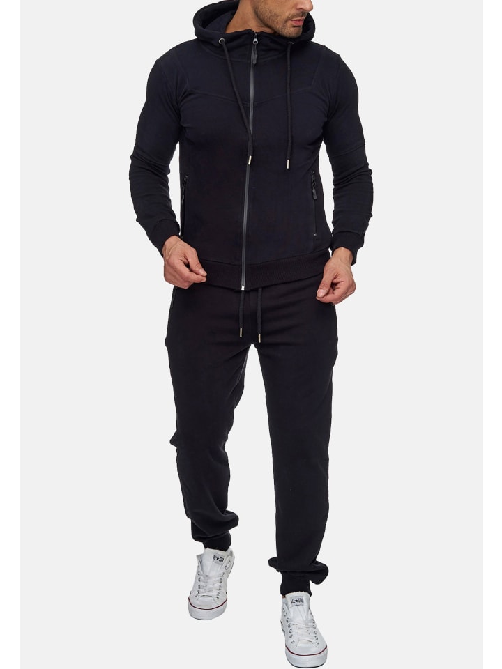 RESLAD Trainingsanzug Basic Set in schwarz günstig kaufen