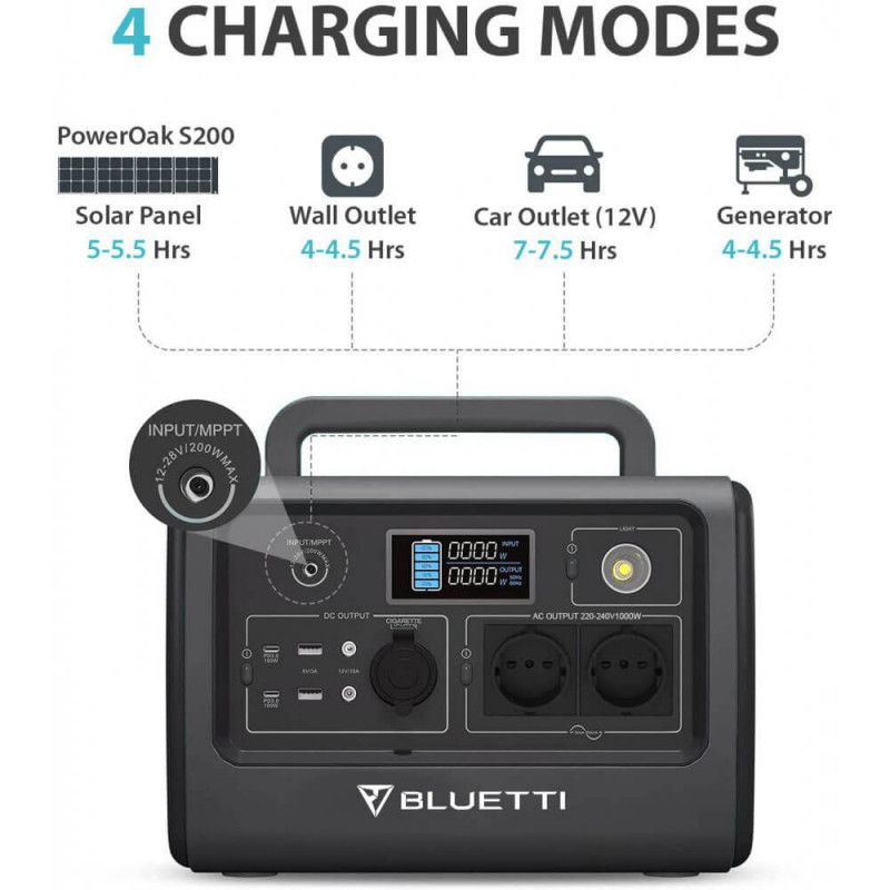 Bluetti EB70 716Wh LiFePO4 Powerstation