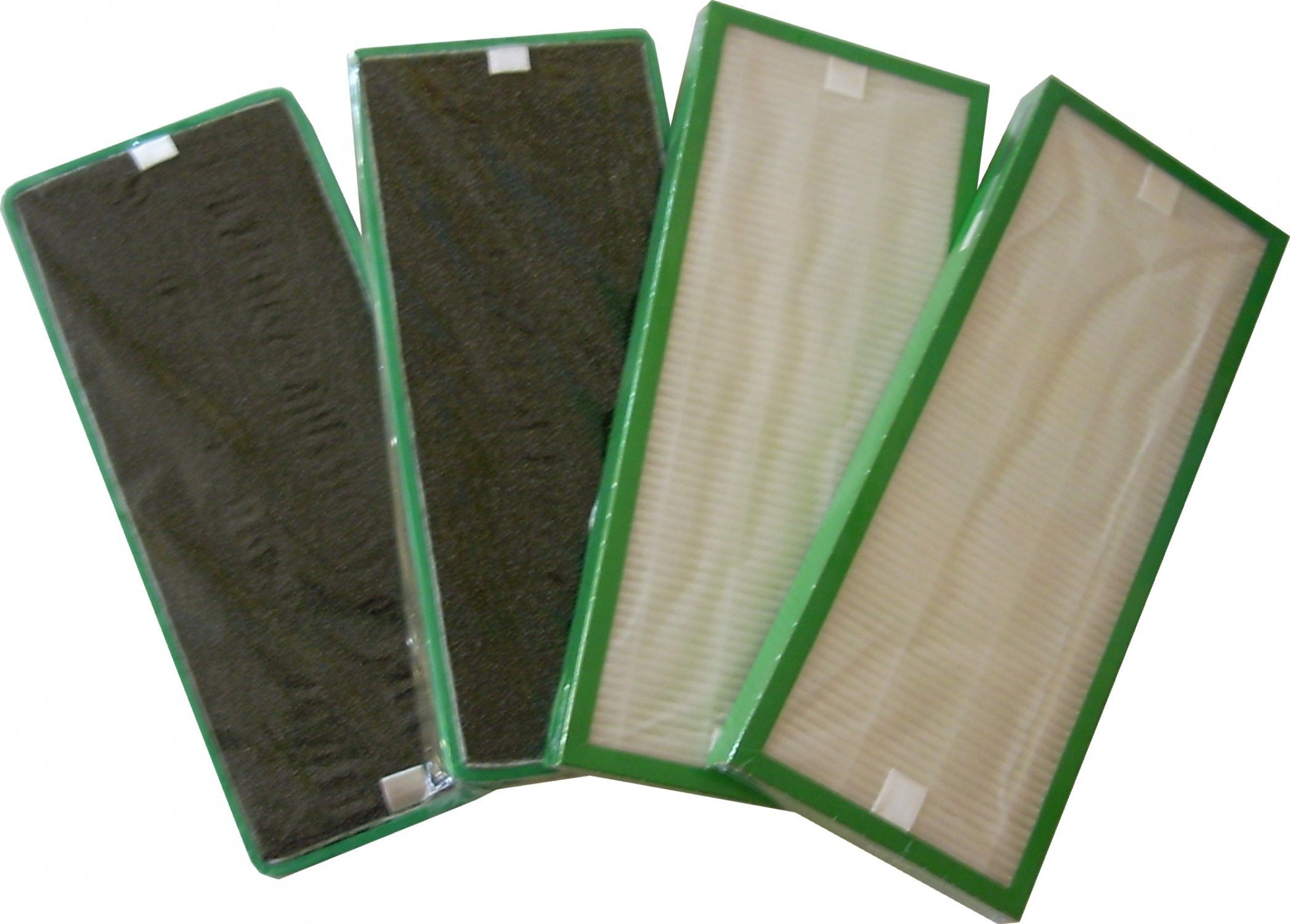 WDH Ersatzfilter Filterpaket von 4 Filtern für WDH-660b & WDH-988b, Zubehör für Luftreiniger WDH-660b und WDH-988b