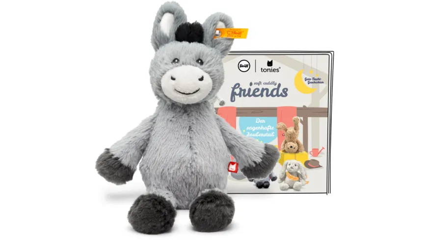 tonies - Hörfigur für die Toniebox: Steiff Soft Cuddly Friends mit Hörspiel: Dinkie Esel