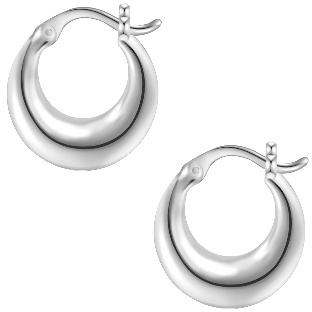 Glanzstücke München Créoles en argent Argent sterling en Argent Boucles d'oreilles