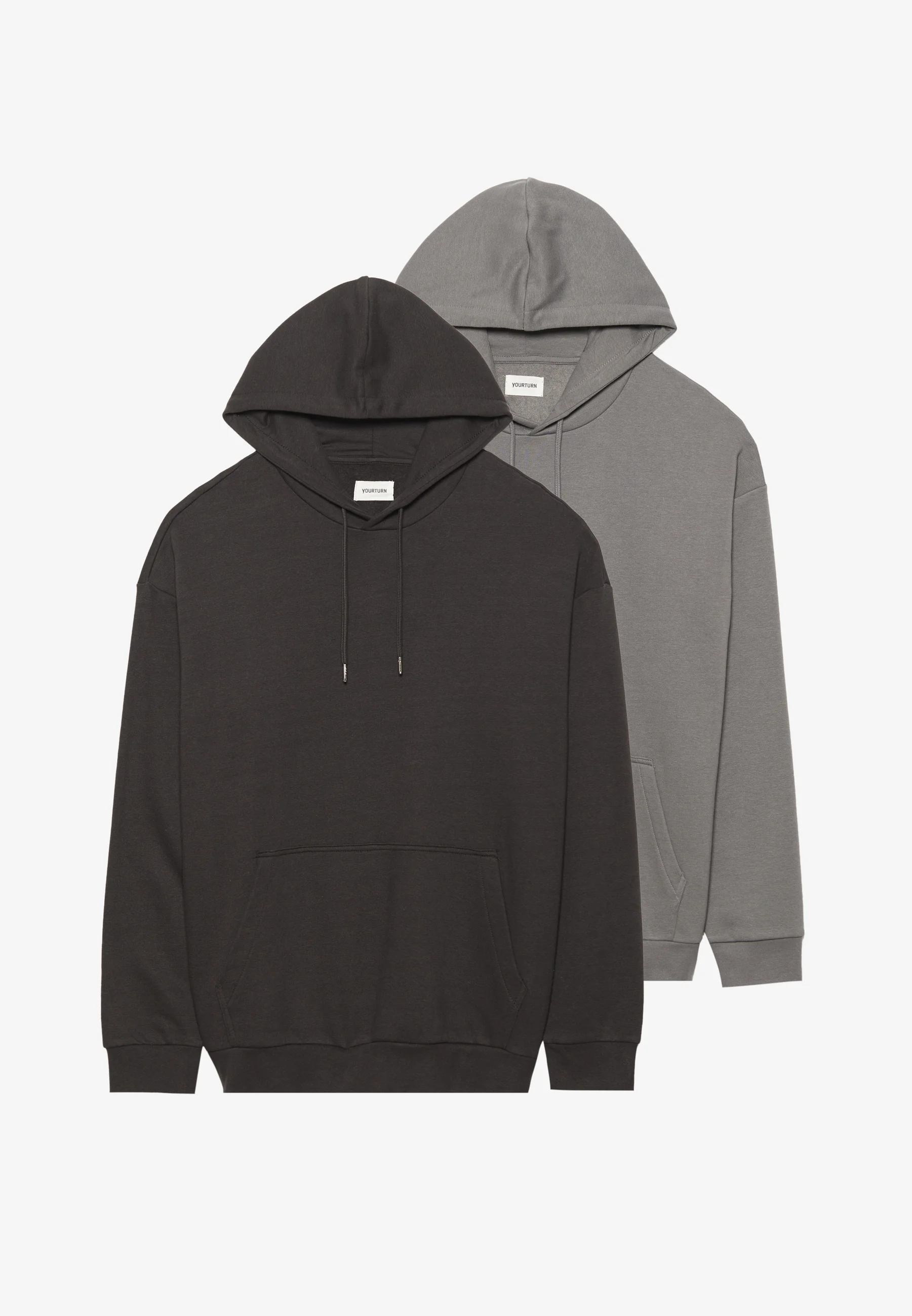 YOURTURN PACK DE 2 UNISEX - Sudadera con capucha