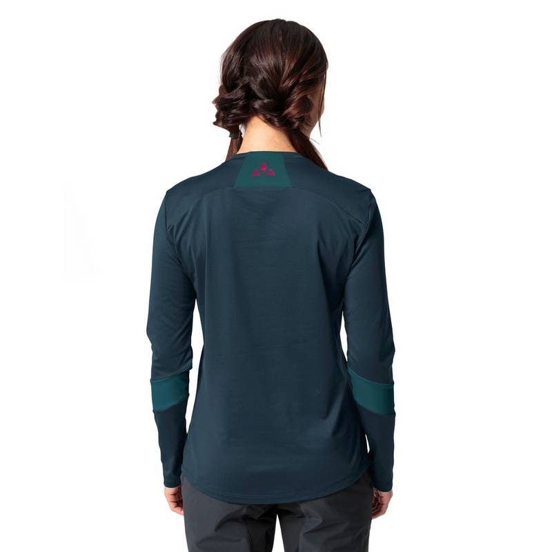 VAUDE Women's Qimsa LS Logo Shirt Sweatshirt Damen
