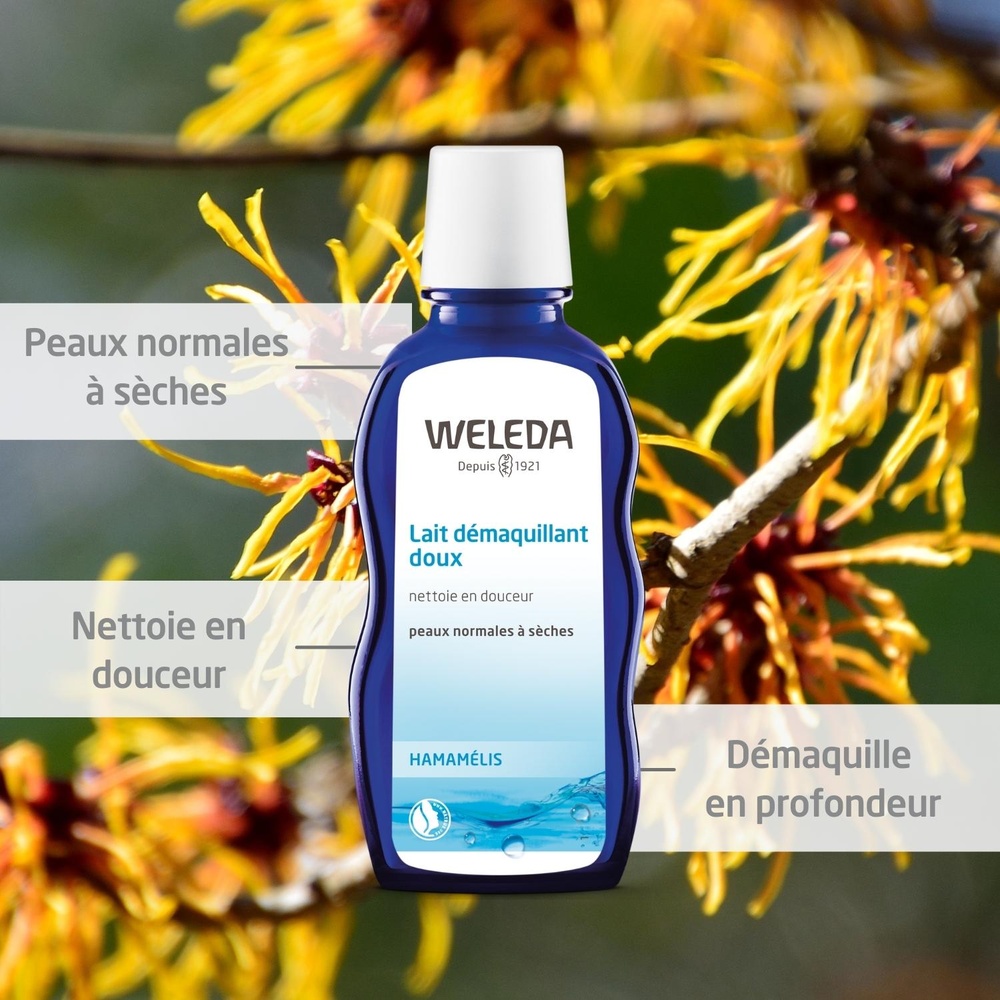 WELEDA Lait démaquillant doux - 100 ml Visage