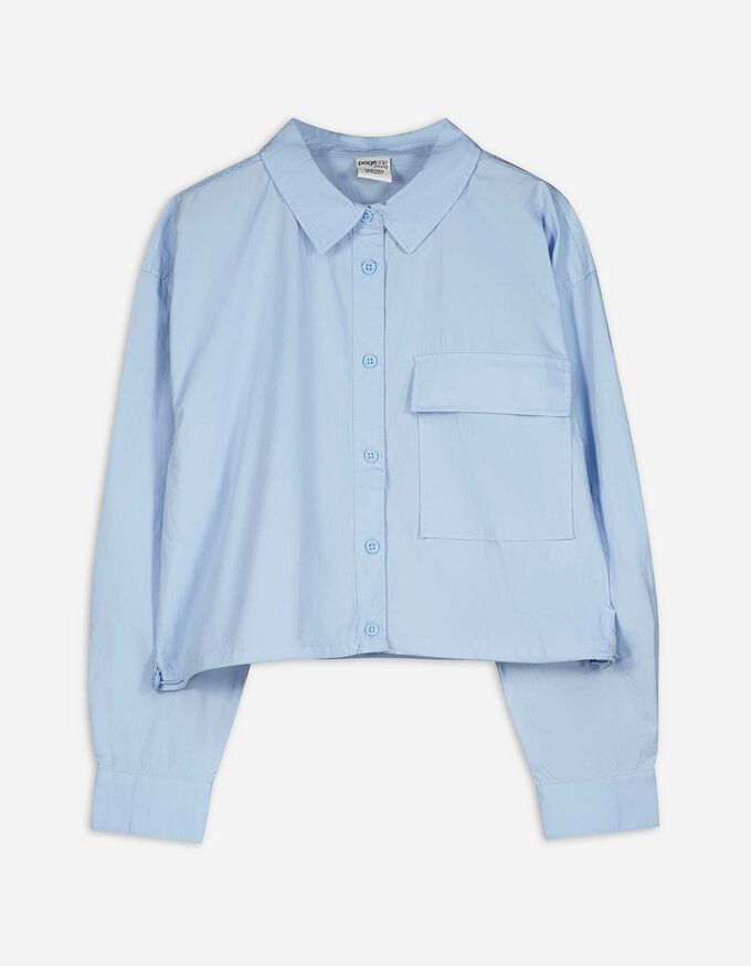Hemdbluse - Cropped