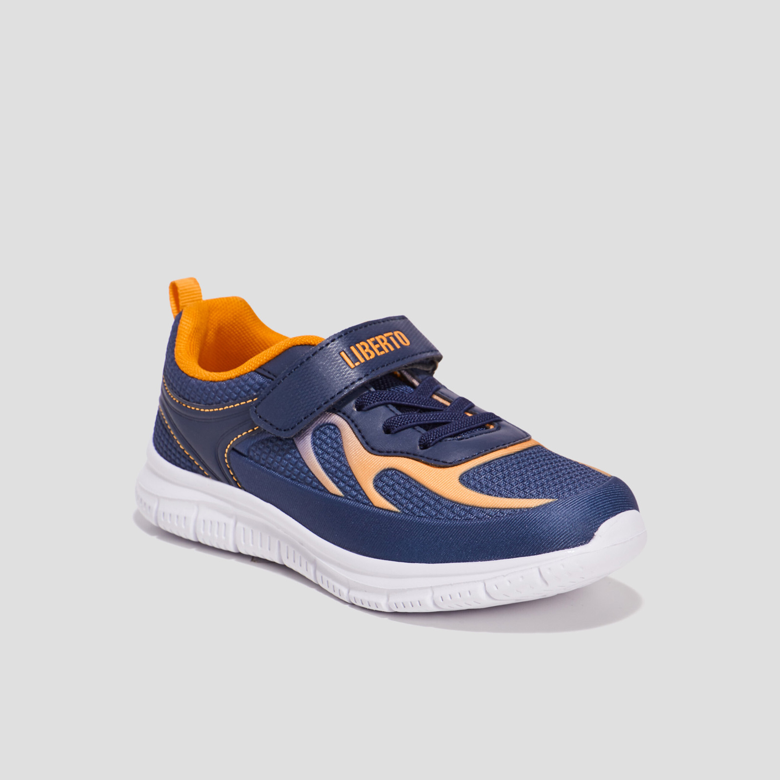 Runnings à lacets Liberto bleu marine fille | La Halle