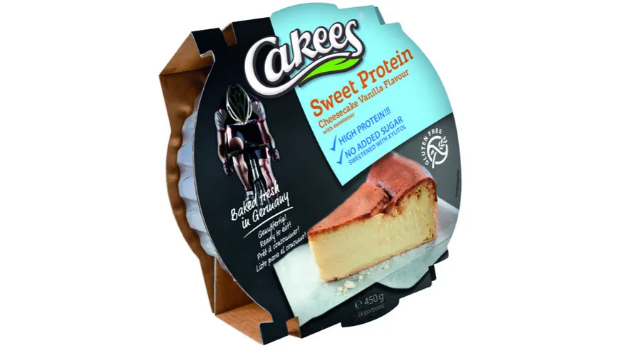 Cakees Sweet Protein Cheesecake Vanilla Flavour 450 g