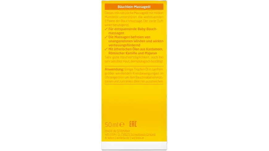 WELEDA BABY Bäuchlein-Massageöl 50 ml
