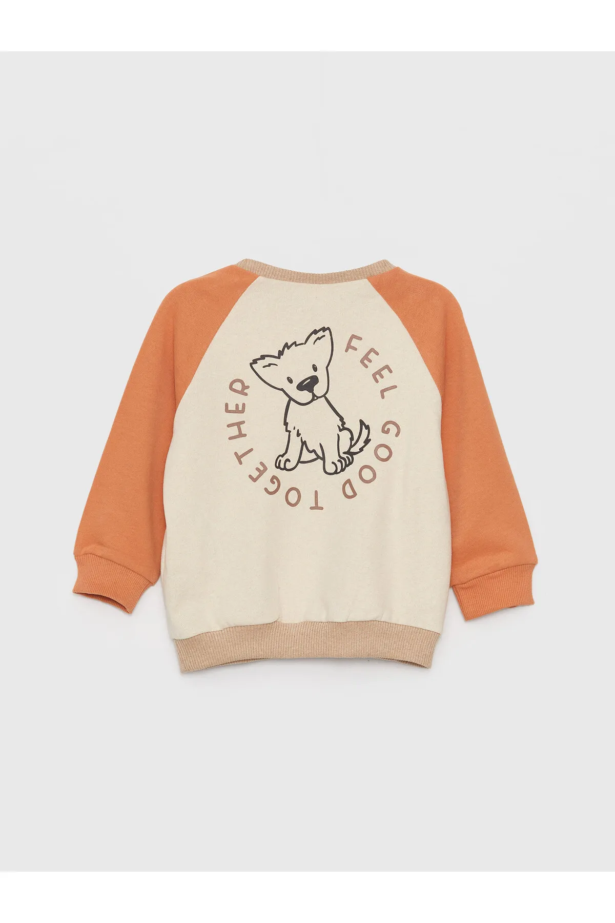 LC Waikiki  Langarm-Sweatshirt für Babys mit Rundhalsausschnitt