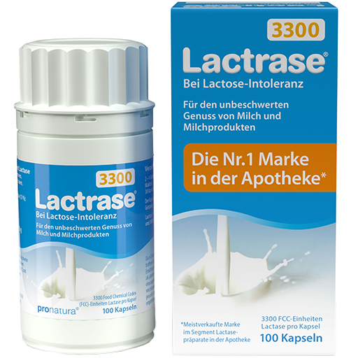 LACTRASE 3.300 FCC Kapseln  100 St  Kapseln