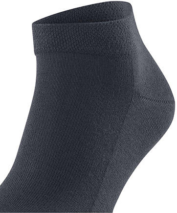 Falke, Serie Sensitive London, Sneakersocken, Baumwolle, nachtblau