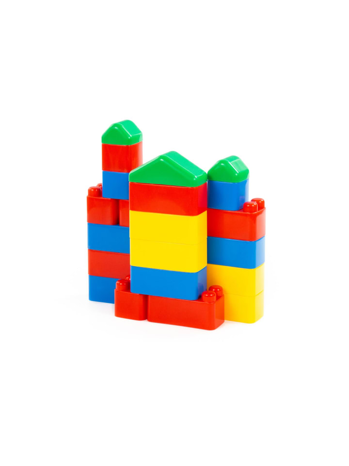 POLESIE Bausteine-Set 28 Teile 61782 in bunt günstig kaufen onesize