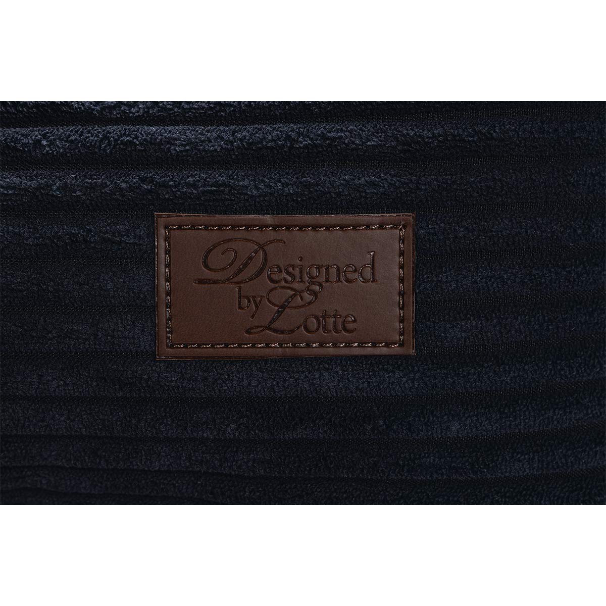 Designed by Lotte Hundebett Ribbed Anthrazitit bei ZooRoyal