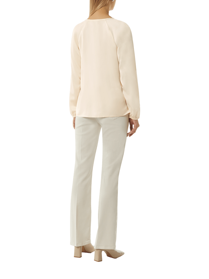 comma CI Bluse langarm in Creme günstig kaufen