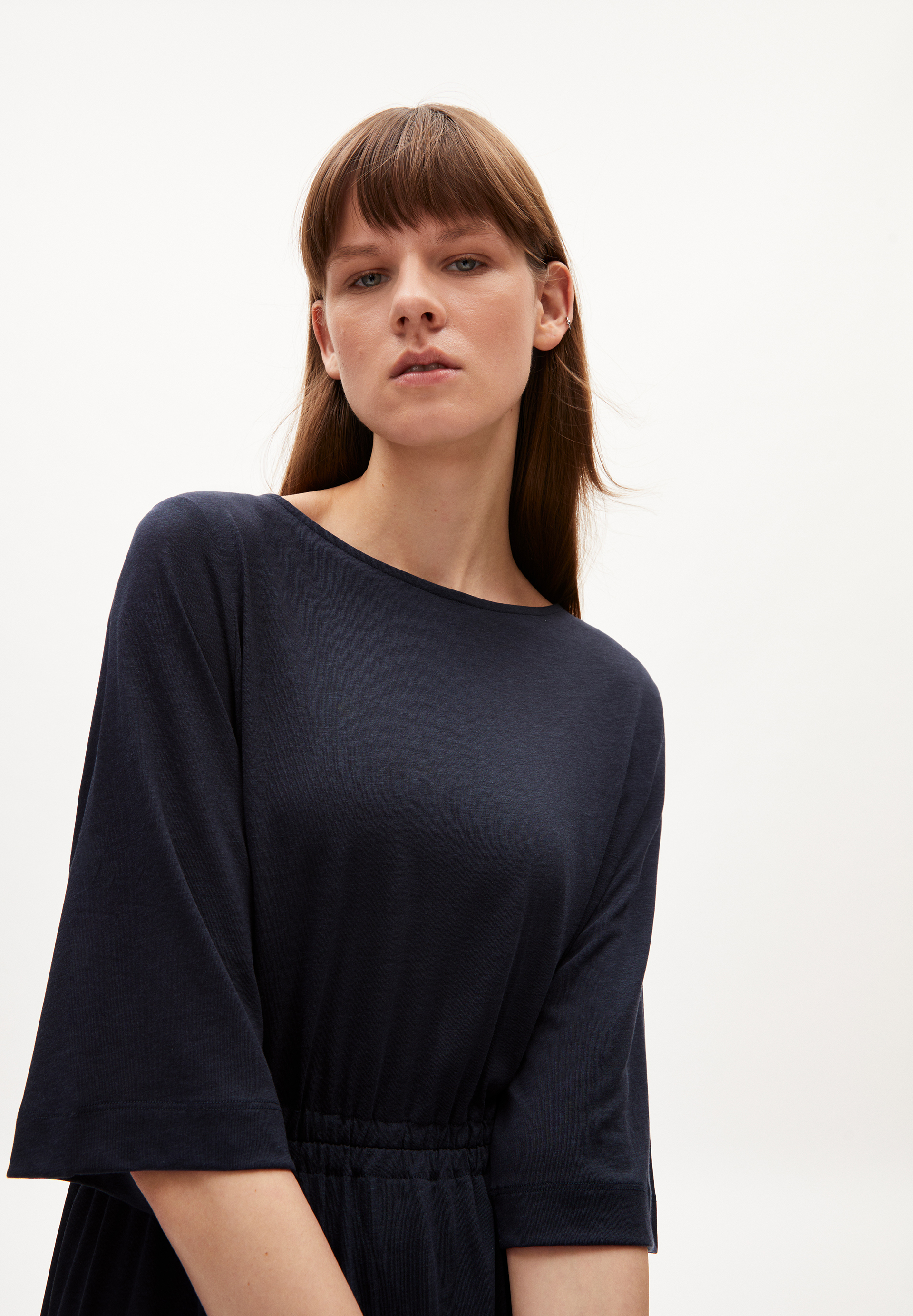 Jerseykleid Loose Fit aus TENCEL™ Lyocell Mix
