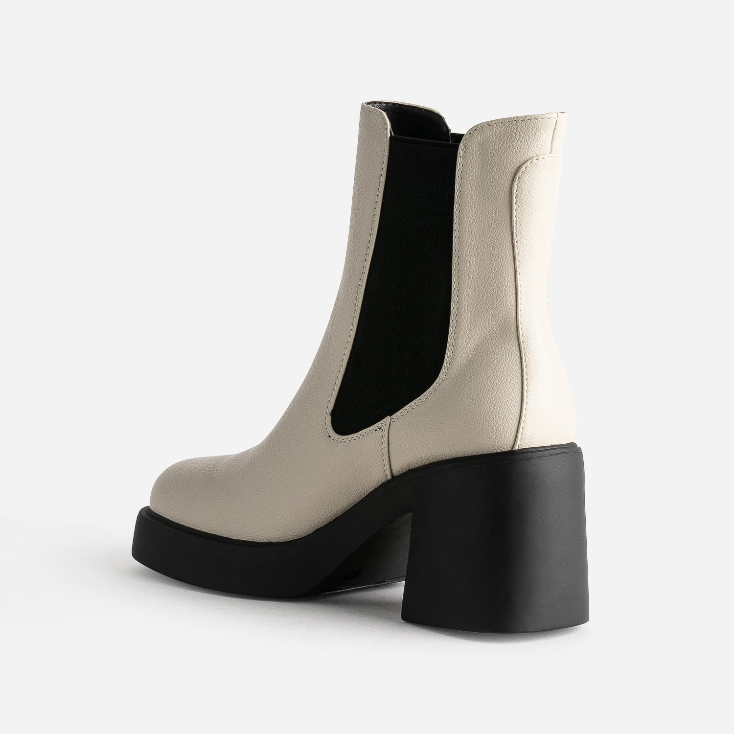Chelsea boots TEXTO écru