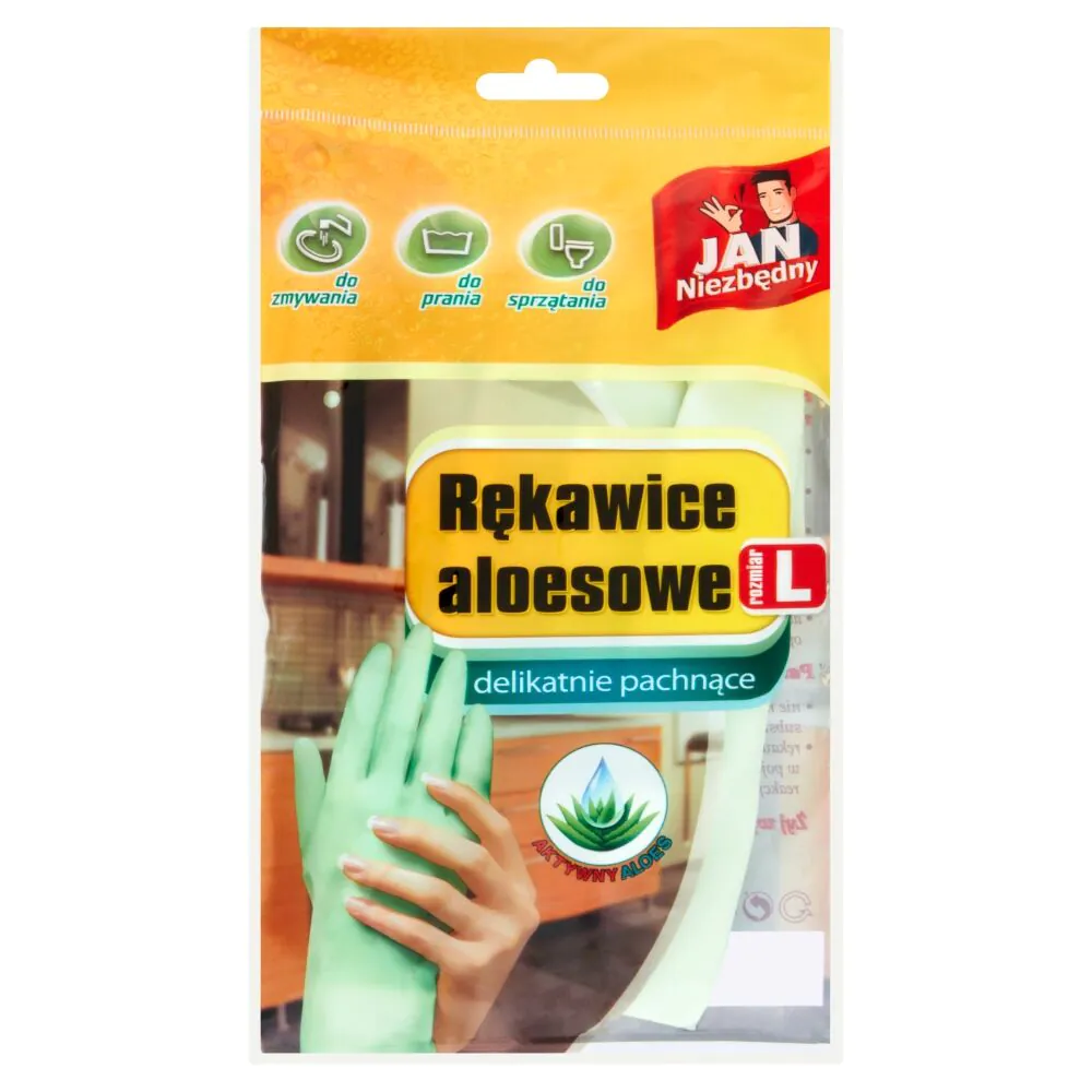 Jan Niezbędny Aloe handsker størrelse L