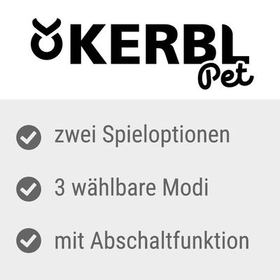 Kerbl Pet Katzenspielzeug 2-in-1 Catch the TailFeather
