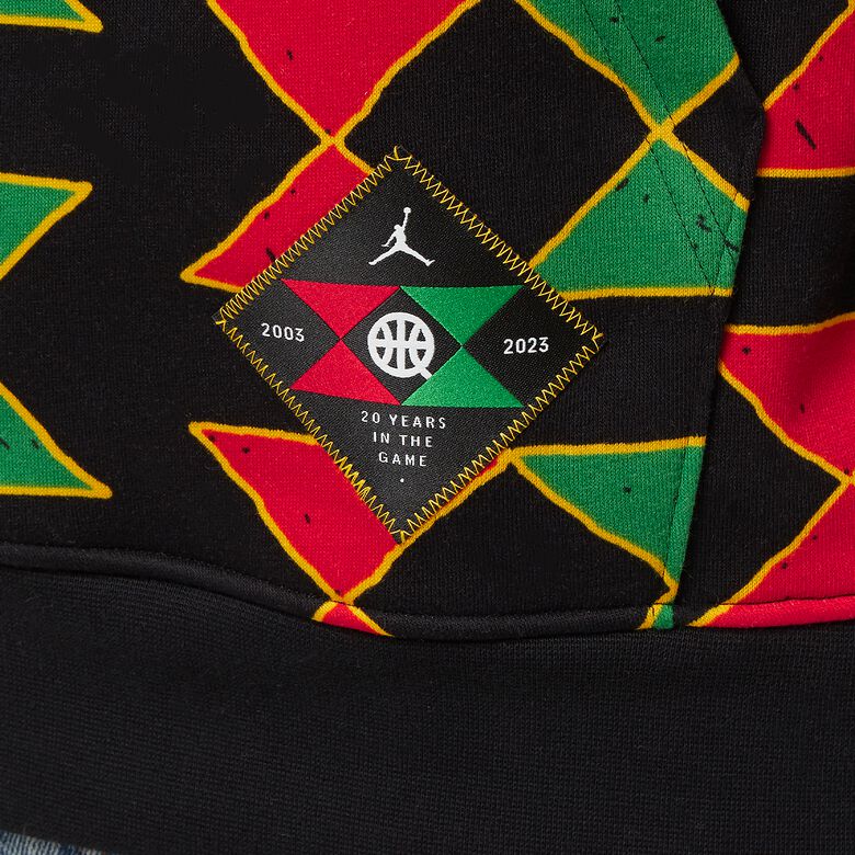 JORDAN Air Jordan Quai 54 Graphic Hoodie schwarz