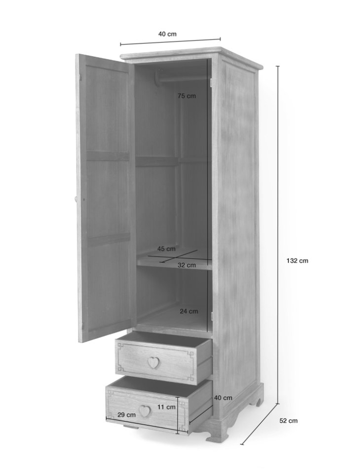 Schrank Landhaus