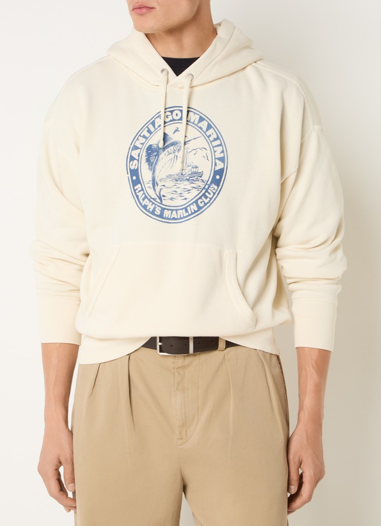Φούτερ με κουκούλα Ralph Lauren με στάμπα