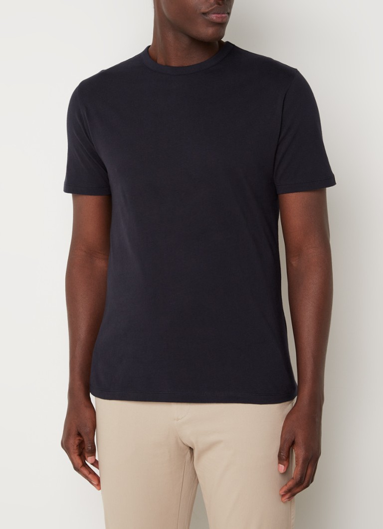 Tricou cu guler rotund Reiss Melrose
