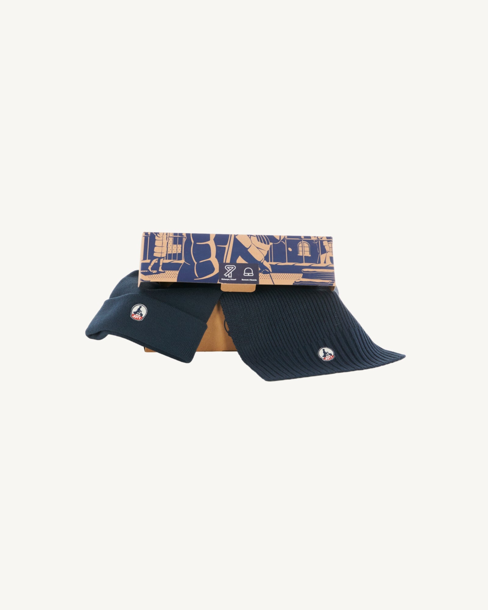 Ensemble bonnet et écharpe Marine Snow
