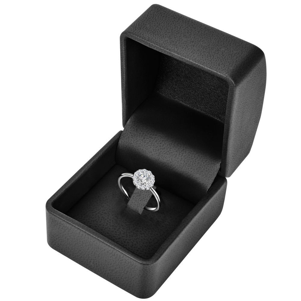 Trilani Bague en argent Argent sterling Oxyde de zirconium (CZ) en Argent Bague