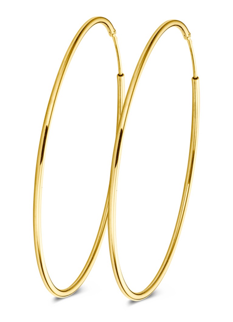 Σκουλαρίκια κρίκοι Casa Jewelry DMC XS επιχρυσωμένα