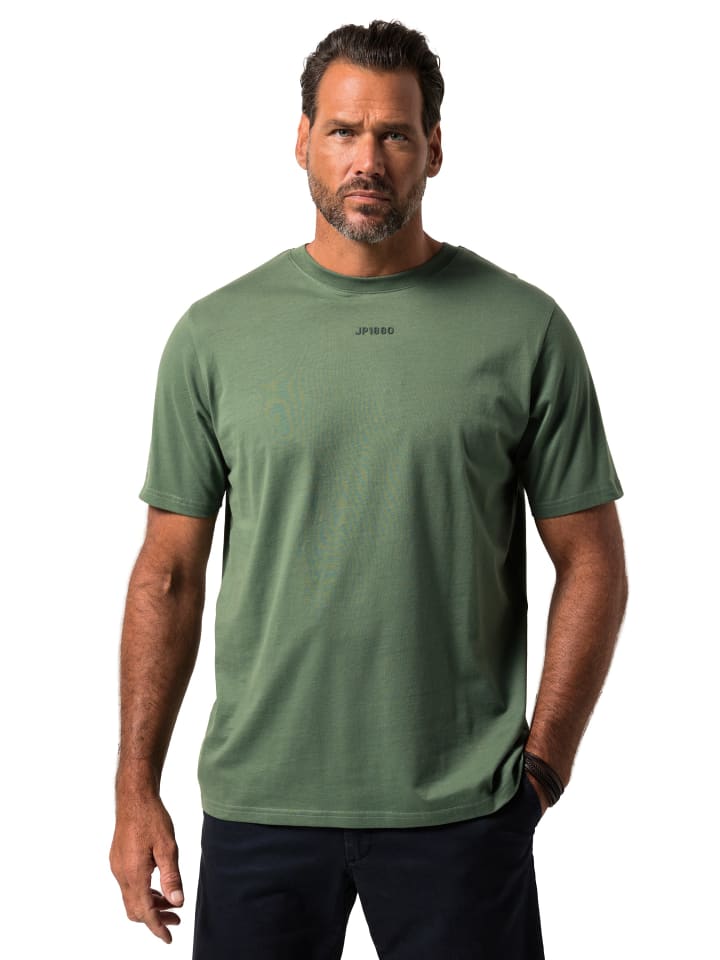 JP1880 Kurzarm T-Shirt in eukalyptusgrün günstig kaufen