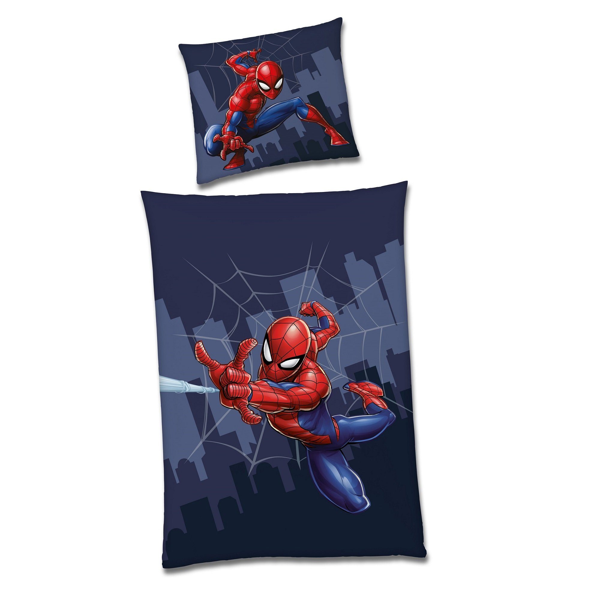 Kinderbettwäsche Spiderman 