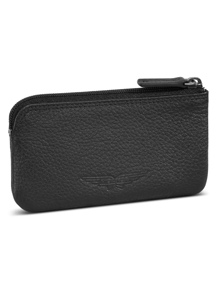 Police Schlüsseletui Leder 11.5 cm in black günstig kaufen onesize