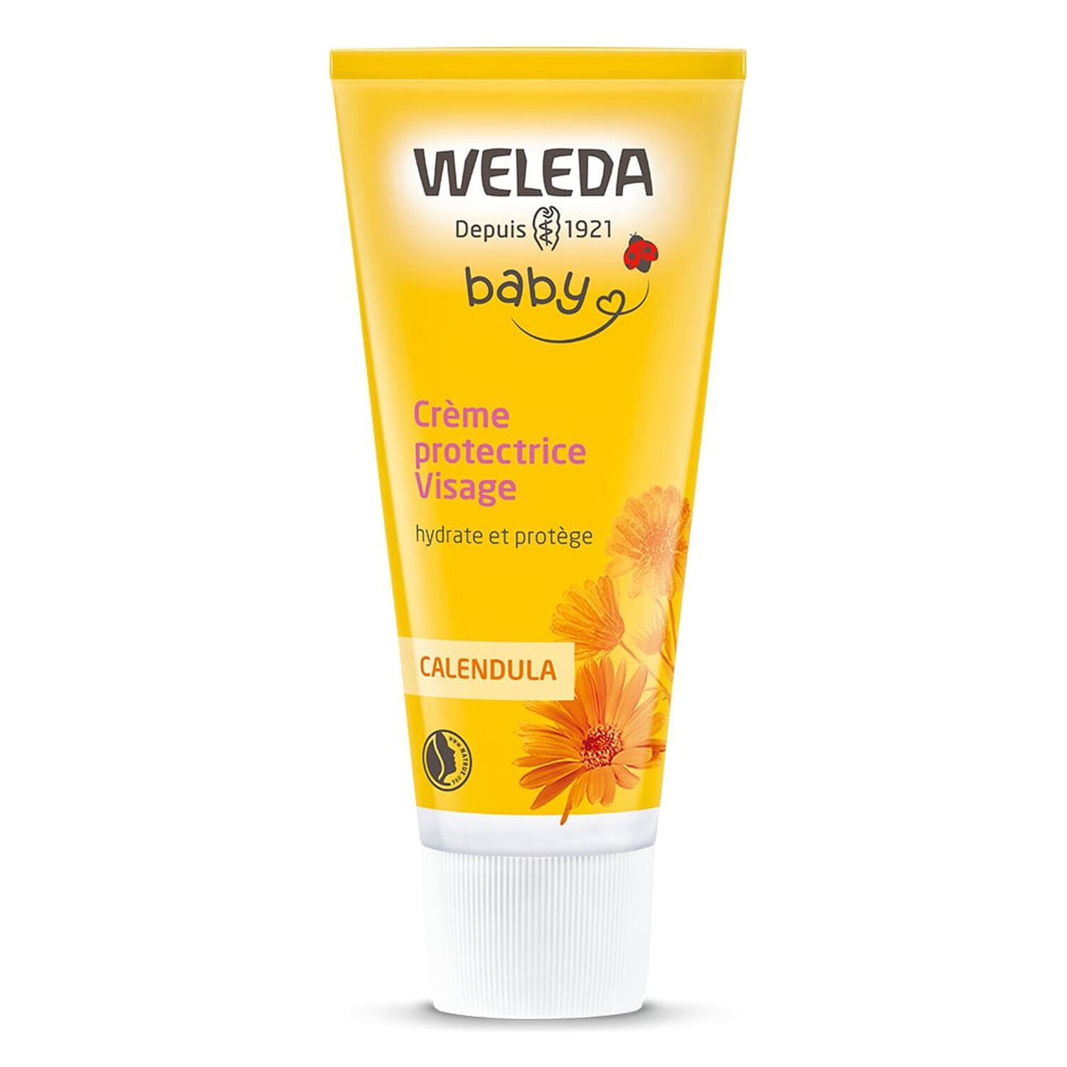 Weleda Calendula Baby Crème Protectrice Visage- Hydrate et Nourrit - 50 ml