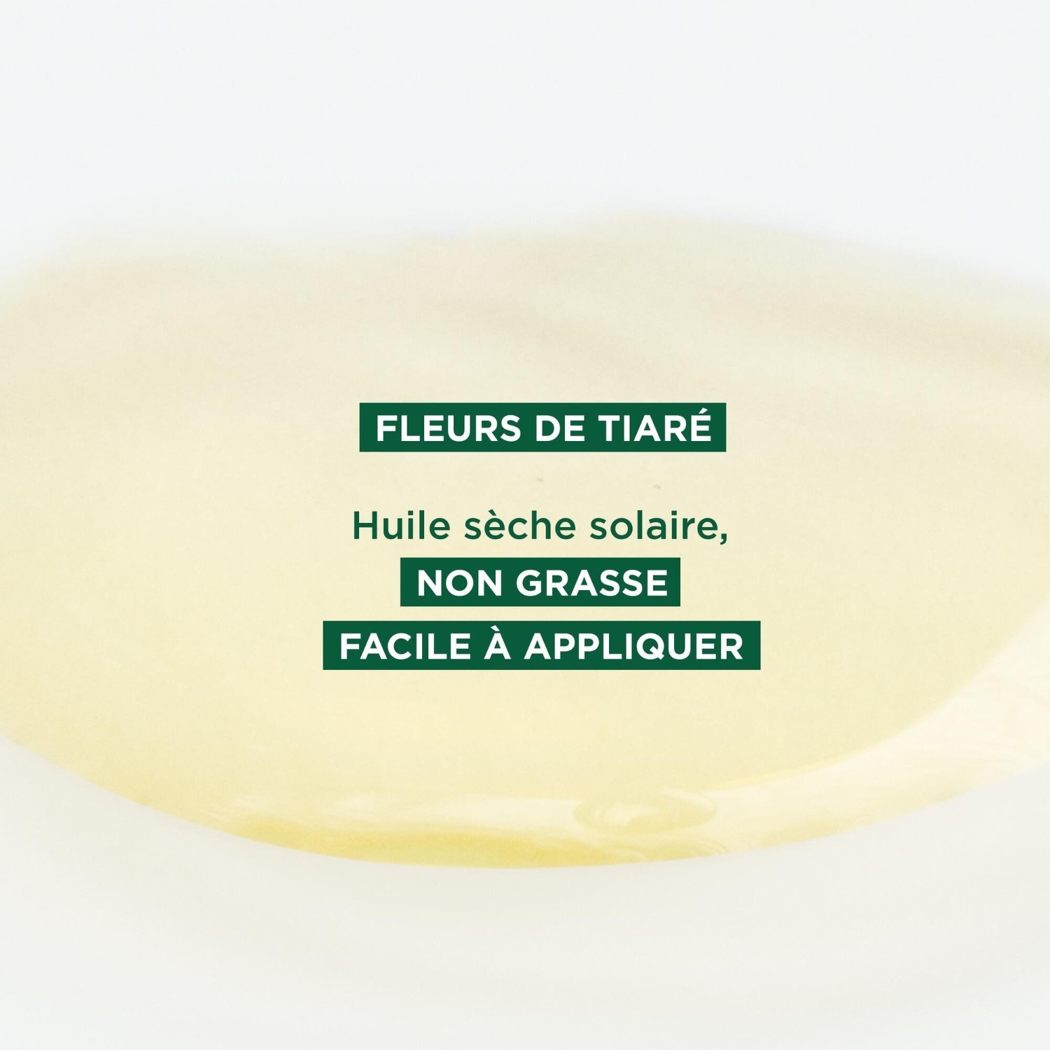 Klorane tørrsolje SPF 30 med økologisk monoi og tamanu