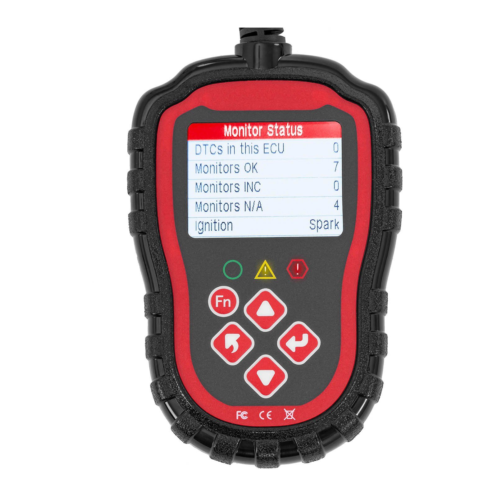 MSW OBD2-Diagnosegerät OBD2-Diagnosegerät Kfz 25V LCD Fehlercodes