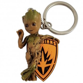 Marvel Comics Metall-Schlüsselanhänger Baby Groot