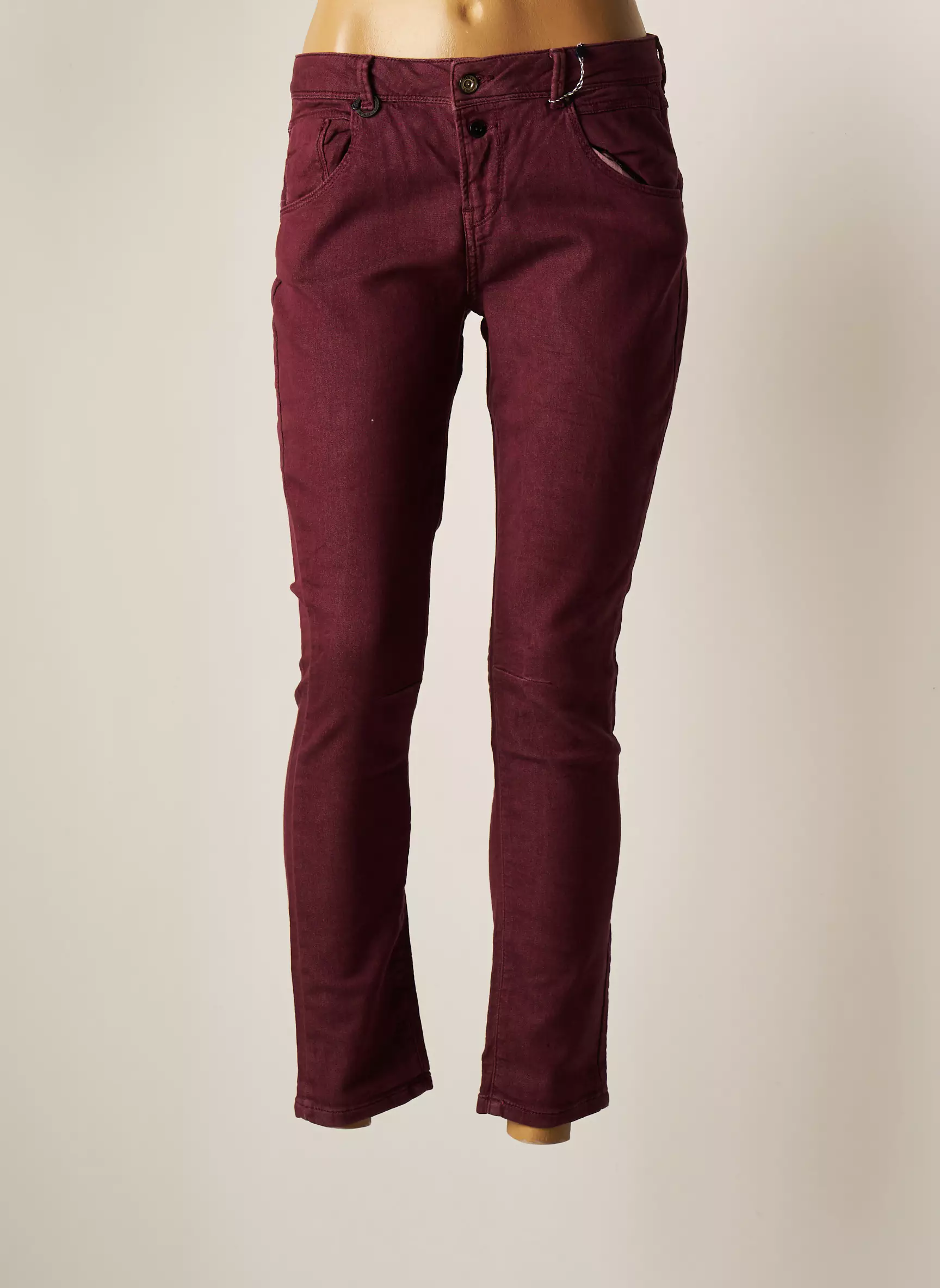 Only Pantalons Slim Femme couleur violet