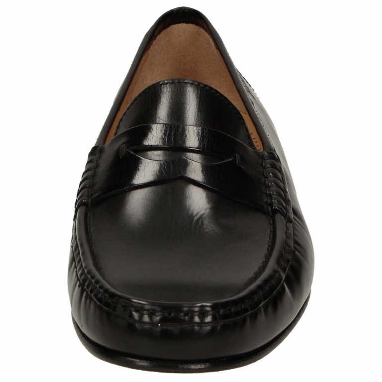 SIOUX Komfort Slipper schwarz