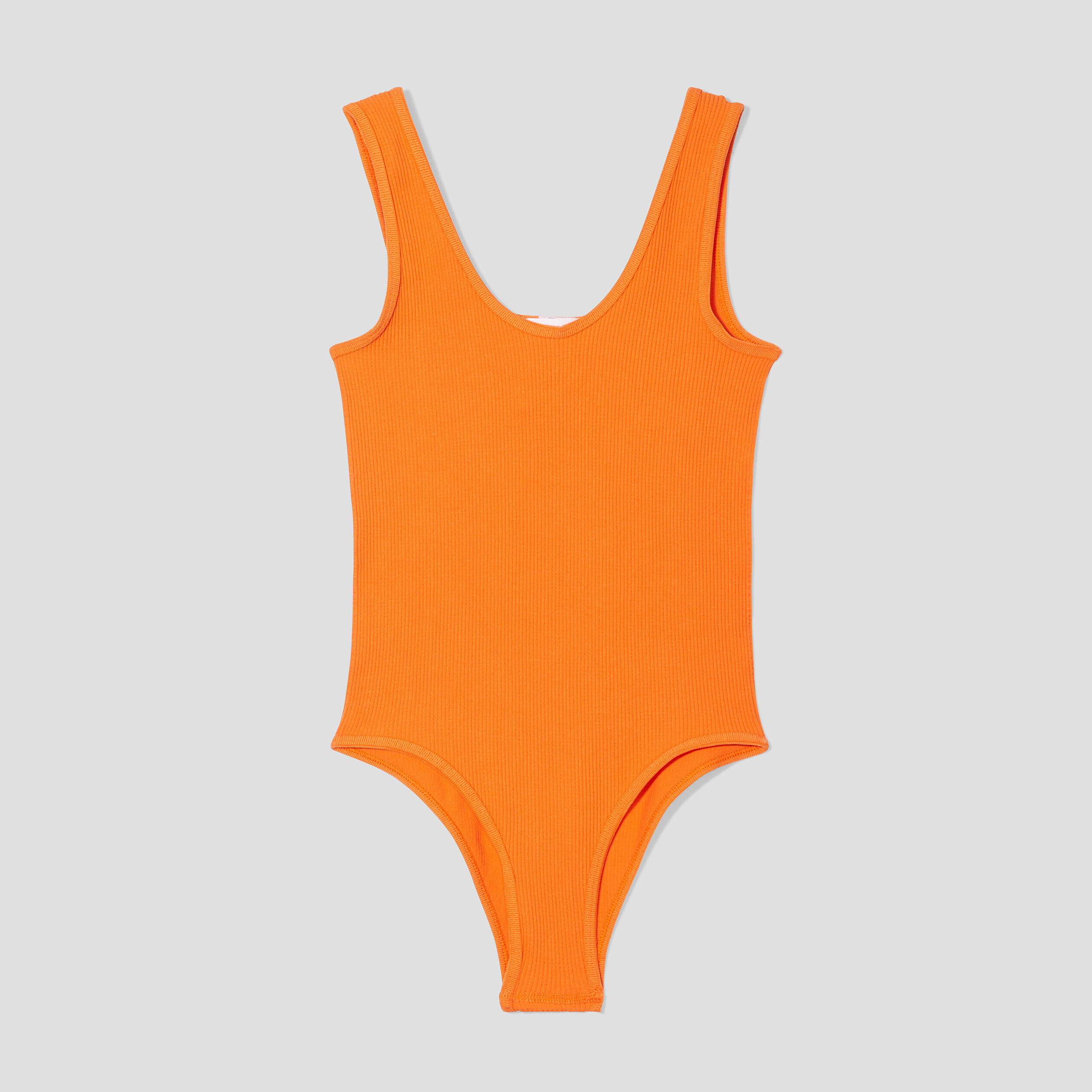 Body bretelles sans couture orange femme | Cache Cache