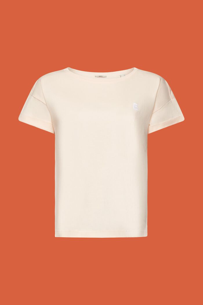 Besticktes Shirt, 100% Baumwolle