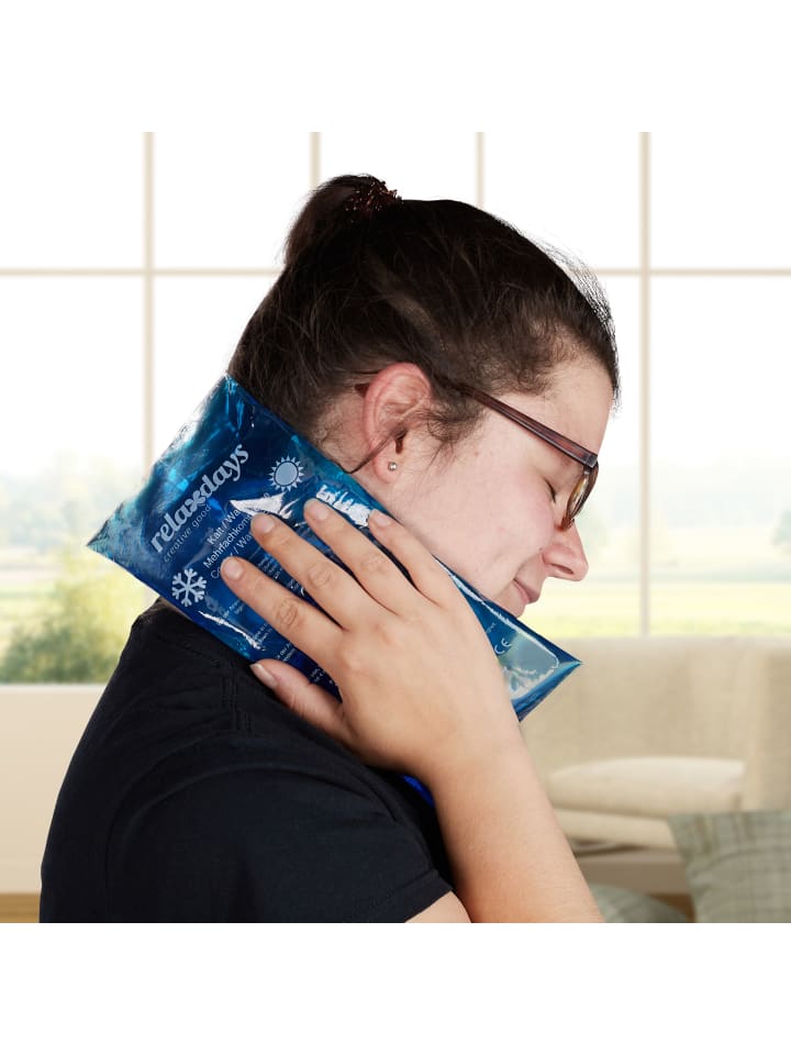 relaxdays 8x Kühlpads in Blau günstig kaufen onesize